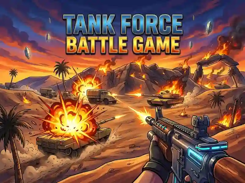 Игра Tank Force Battle Game онлайн