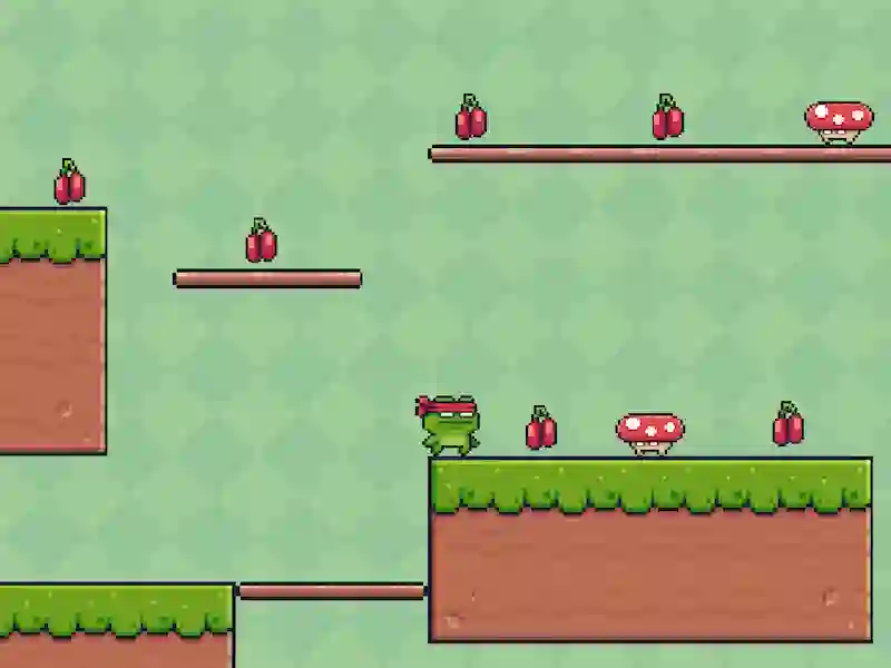 Игра Приключения лягушки онлайн