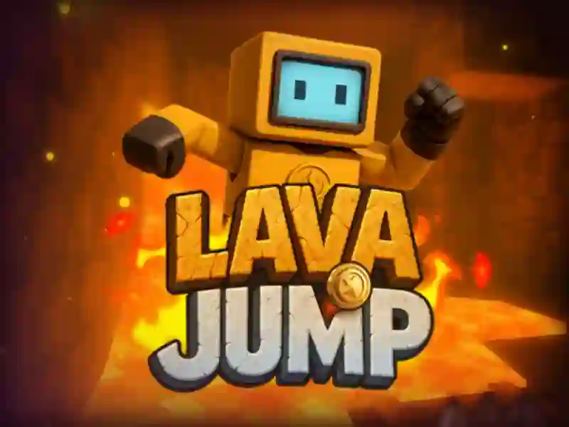 Игра Прыжок через лаву онлайн Игра Прыжок через лаву онлайн