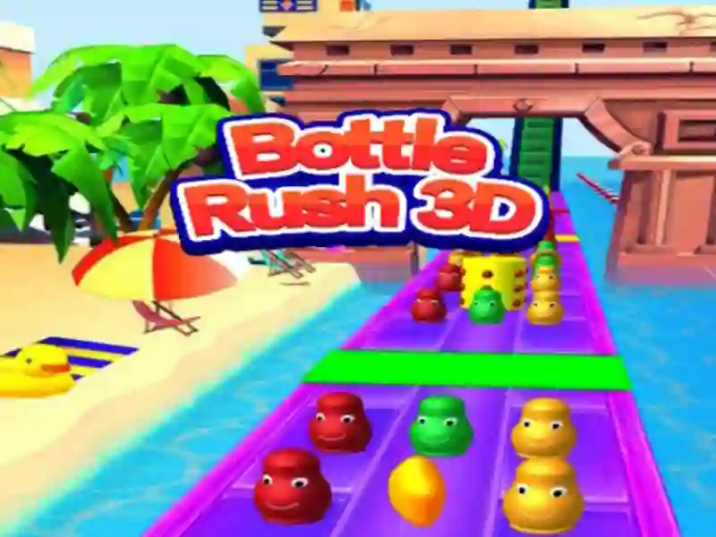 Игра Бутылочная лихорадка 3D онлайн Игра Бутылочная лихорадка 3D онлайн