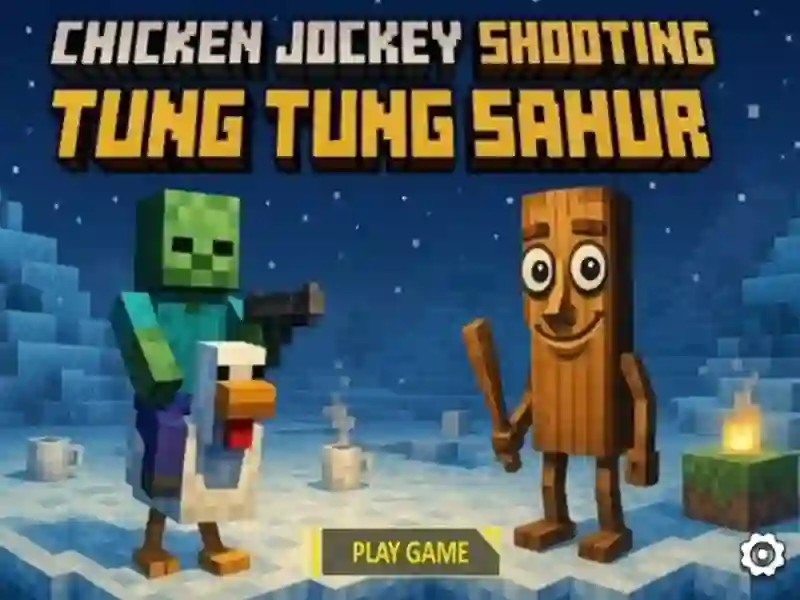 Игра Куриный жокей перестрелка с Тунг Тунг Сахур онлайн Игра Куриный жокей перестрелка с Тунг Тунг Сахур онлайн
