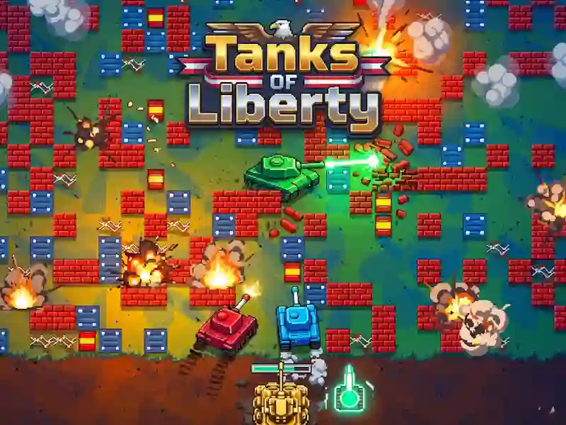 Игра Tanks Of Liberty онлайн