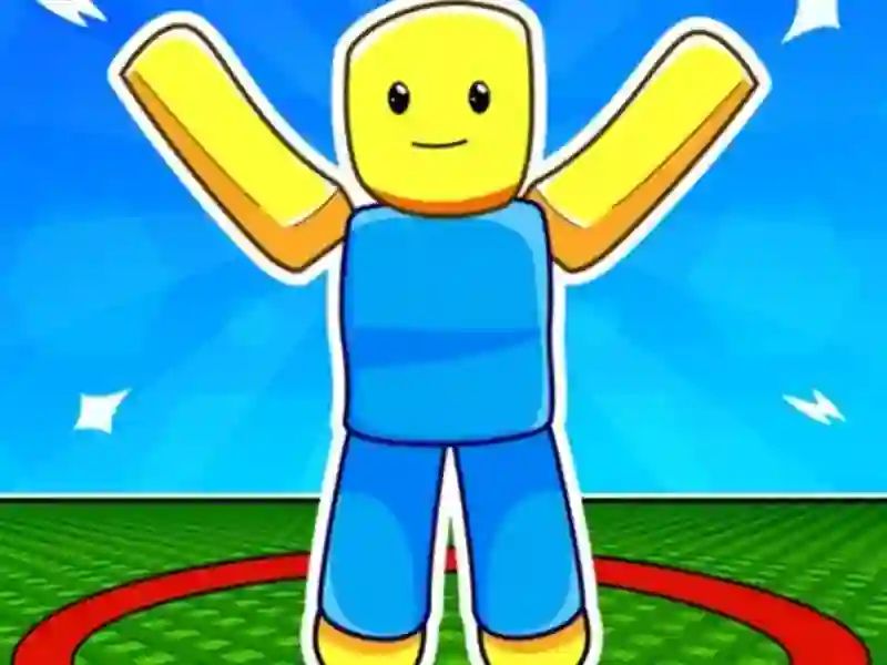 Игра Обби: Последний, кто покинет круг онлайн