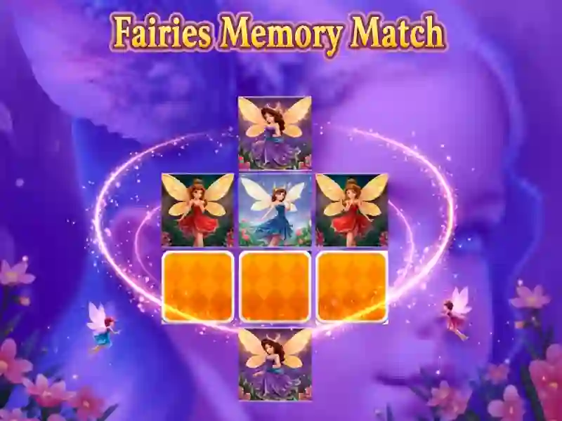 Игра Fairies Memory Match онлайн