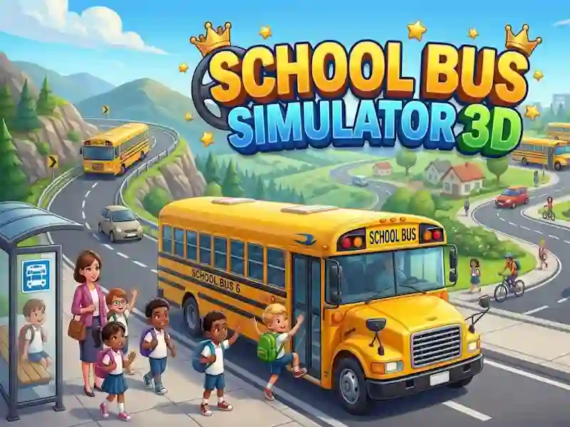 Игра School Bus Simulator 3D онлайн