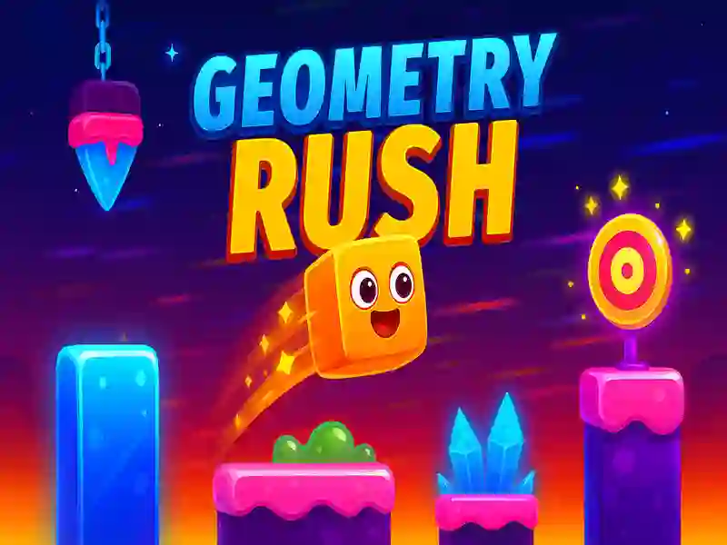 Игра Geometry Rush онлайн