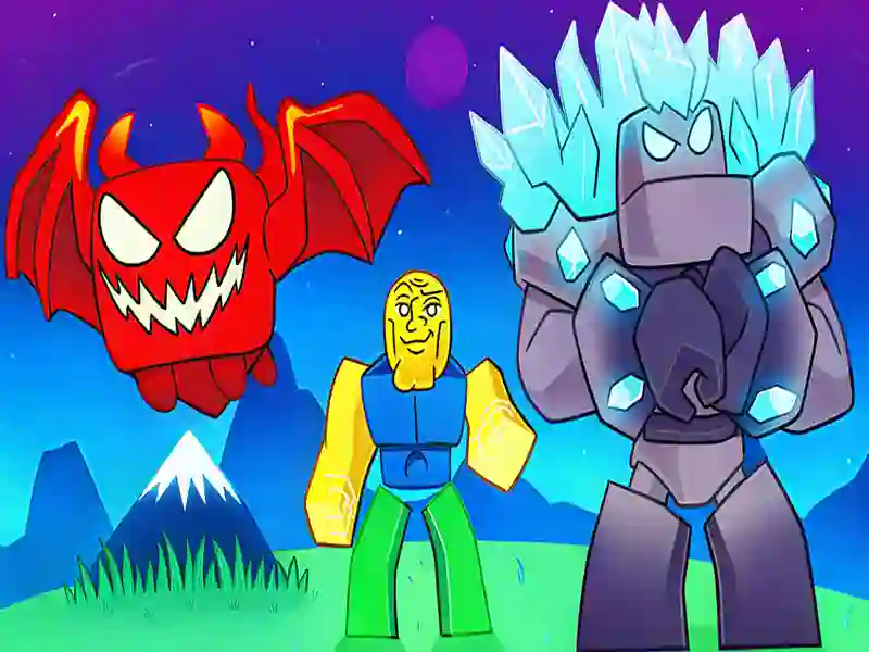 Игра Обби Легендарный Дракон онлайн