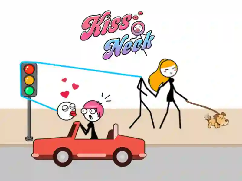 Игра Поцелуй в шею онлайн