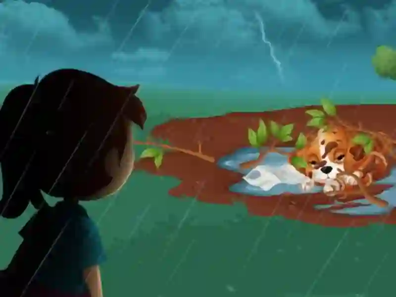 Игра Спасение потерянного щенка онлайн