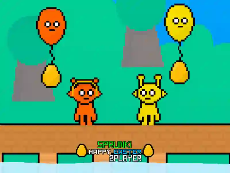 Игра Спрунки Счастливой Пасхи 2 Игрока онлайн Игра Спрунки Счастливой Пасхи 2 Игрока онлайн