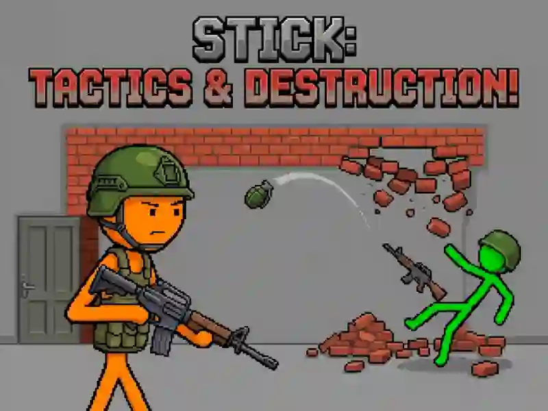 Игра Stick: Tactics & Destruction онлайн