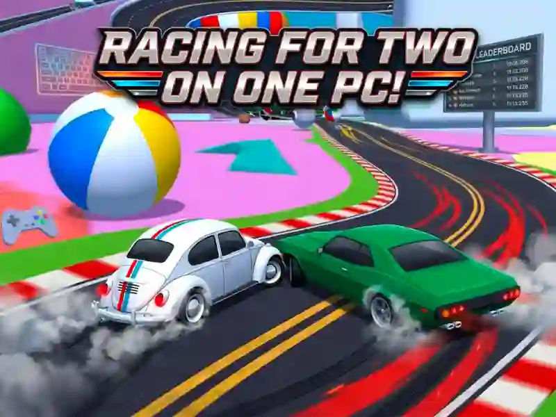 Игра Racing for Two on One PC! онлайн