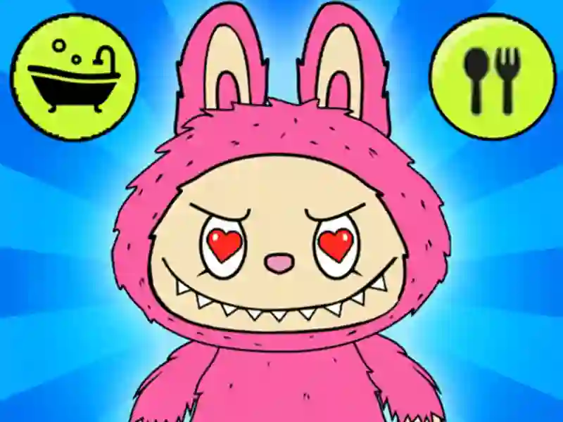 Игра Мой говорящий Лабубу онлайн