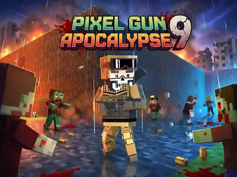 Игра Pixel gun apocalypse 9 онлайн