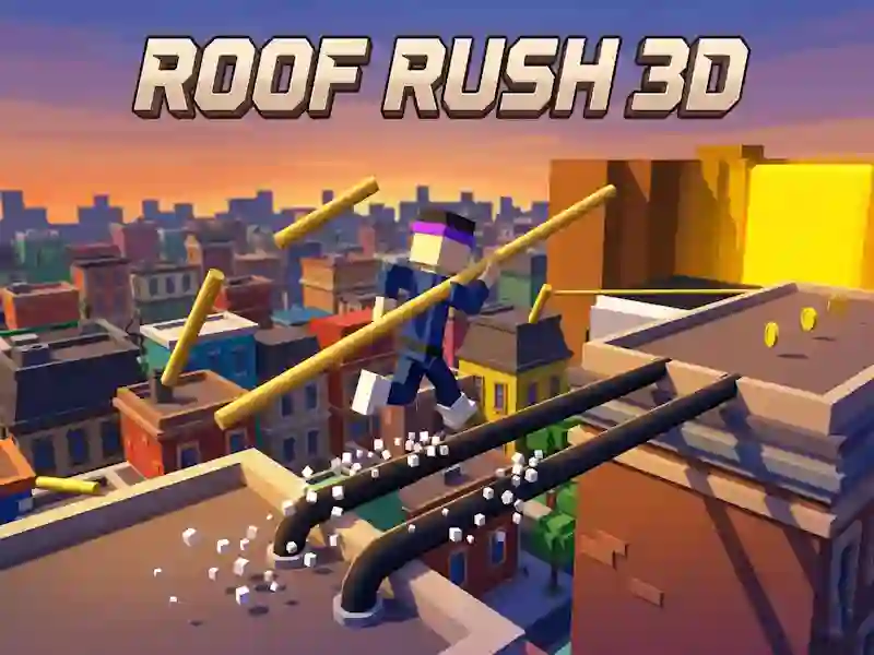 Игра Roof Rush 3D онлайн