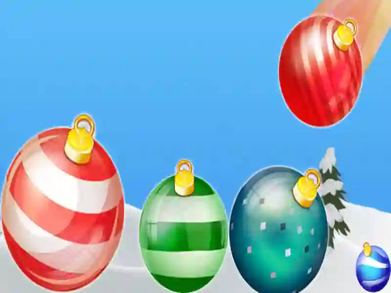 Игра Головоломка: Объединяем Новогодние шары! онлайн