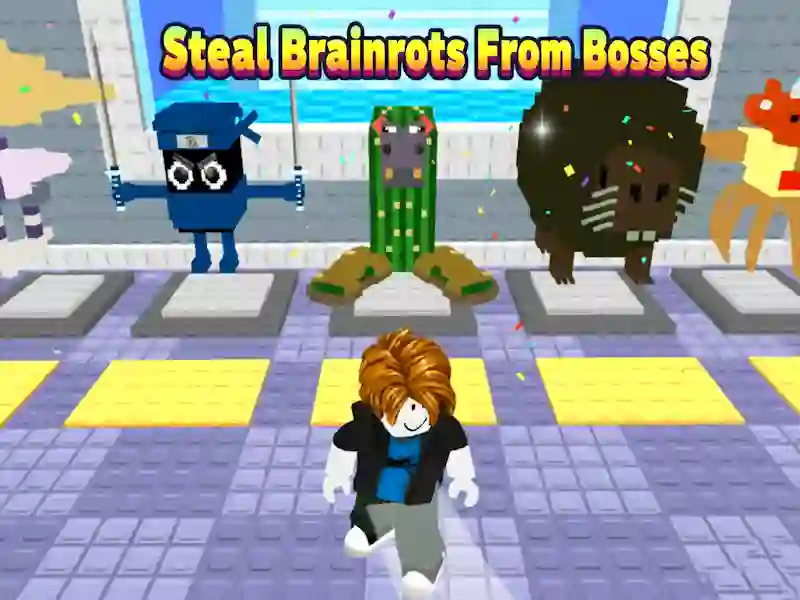 Игра Украдите мемы у боссов онлайн