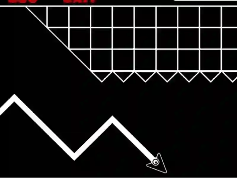 Игра Геометрическая Стрелка онлайн