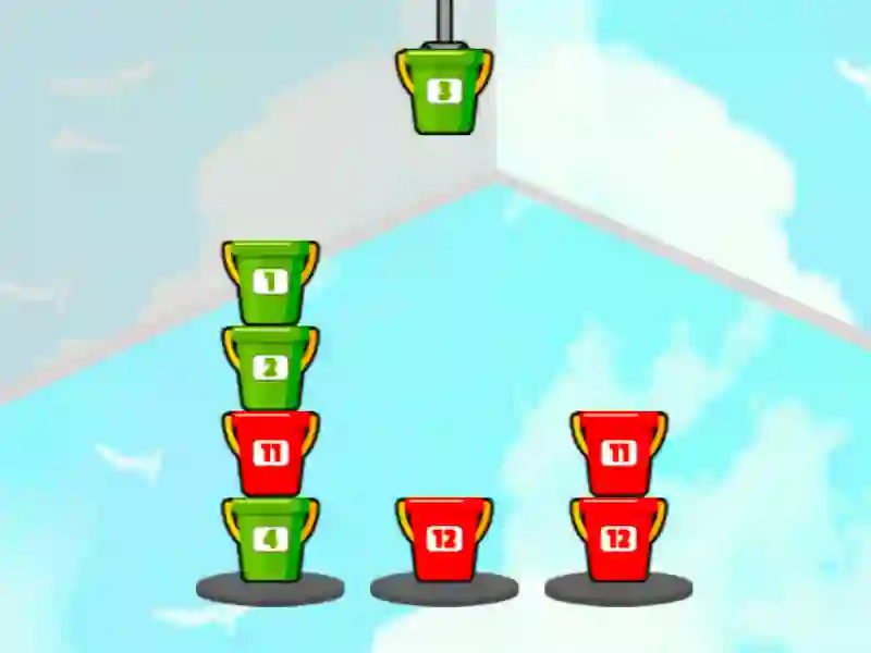 Игра Сортировать ведра онлайн