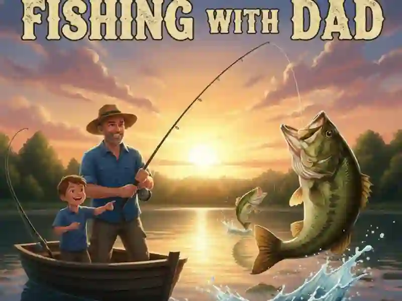Игра Рыбалка с папой онлайн