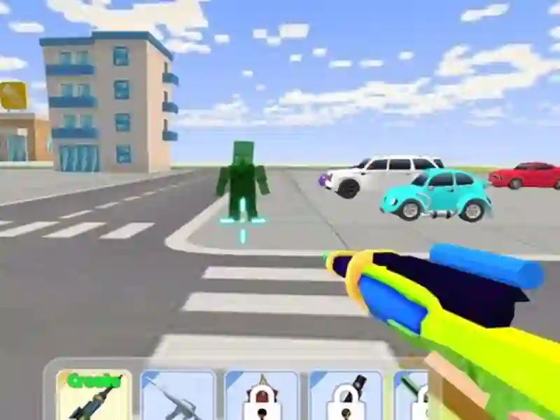 Игра Крафтовый человек против Гиганта онлайн Игра Крафтовый человек против Гиганта онлайн