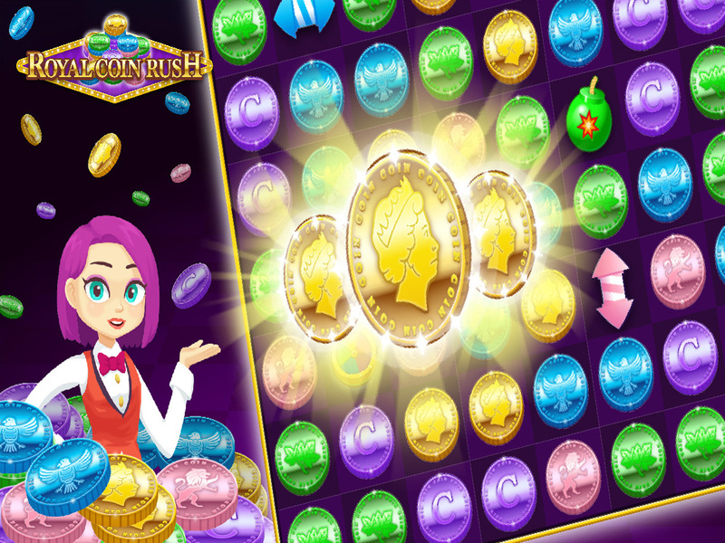 Игра Королевская монетная лихорадка онлайн