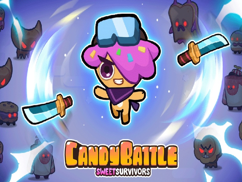 Игра Конфетная битва: Сладкие выжившие онлайн