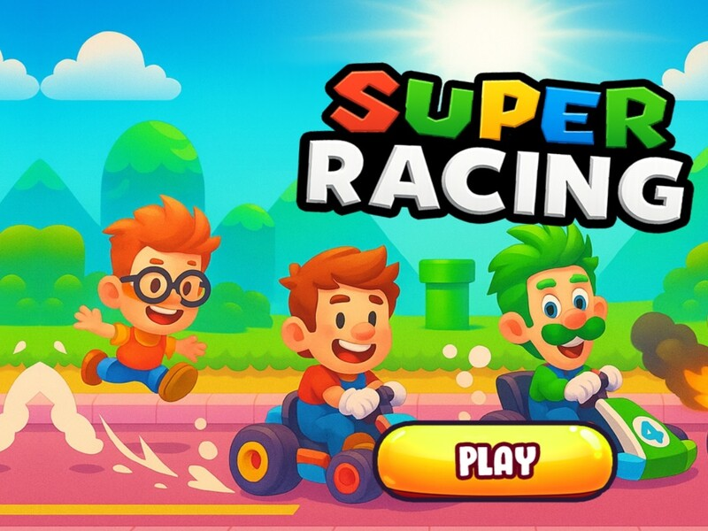 Игра Супер гонки онлайн