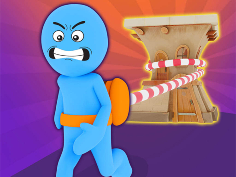 Игра Аркадная веревка онлайн