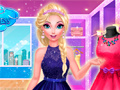 Игра Платье мечты Ельзы онлайн
