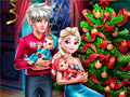 Игра Семейное Рождество Эльзы онлайн