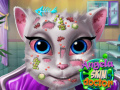 Игра Лечить кожу Анжеле онлайн
