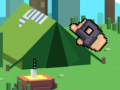 Игра Летающий супер нож онлайн