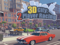 Игра 3D город: Гонка 2 игрока онлайн