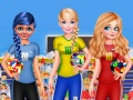 Игра Лучшие подруги: Принцессы голосуют в четвертьфинале ФИФА 2018 онлайн