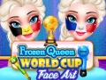 Игра Ледяная королева: Чемпионат мира по  украшению лица онлайн
