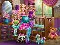 Игра Барби с близнецами онлайн