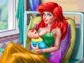 Игра Принцесса русалка: Рождение мамы онлайн