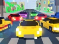 Игра Блочные автомобильные гонки онлайн