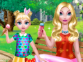 Игра Летний день мамы и дочери онлайн