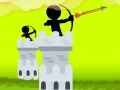 Игра Замок Стикмена лучника онлайн