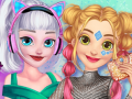 Игра Эльза и Рапунцель: Мода будущего онлайн