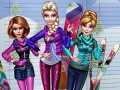 Игра Зимняя лыжная поездка онлайн