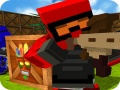 Игра Блочный пейнтбол 2 онлайн