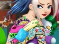 Игра Харли Квинн: Забавная татуировка онлайн