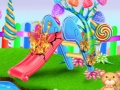 Игра Очистка сада леденца онлайн