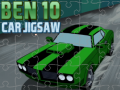 Игра Бен 10: машины пазлы онлайн
