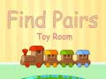 Игра Найти пары: Игрушечная комната онлайн