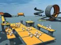 Игра Сумасшедшие автомобильные трюки: Боулинг онлайн