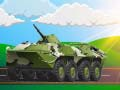 Игра Военная мозаика транспортных средств онлайн